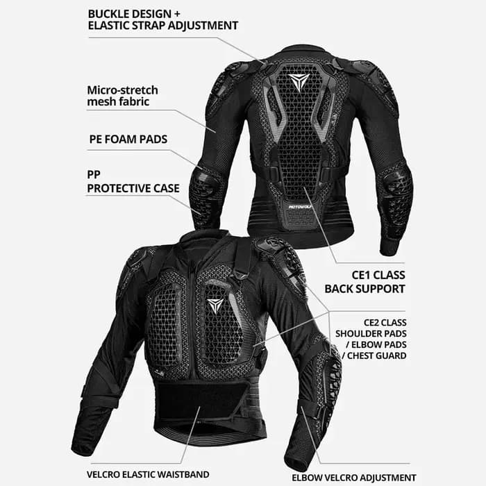 Veste de moto pour hommes et femmes