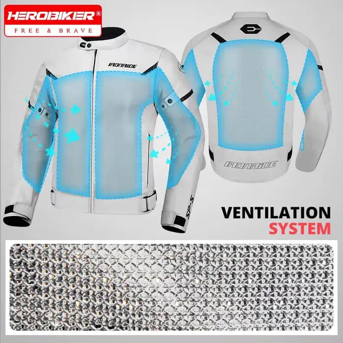 Veste de moto pour homme