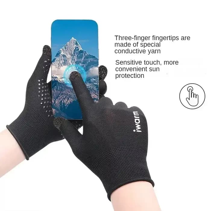 Mitaines de moto thermiques unisexes