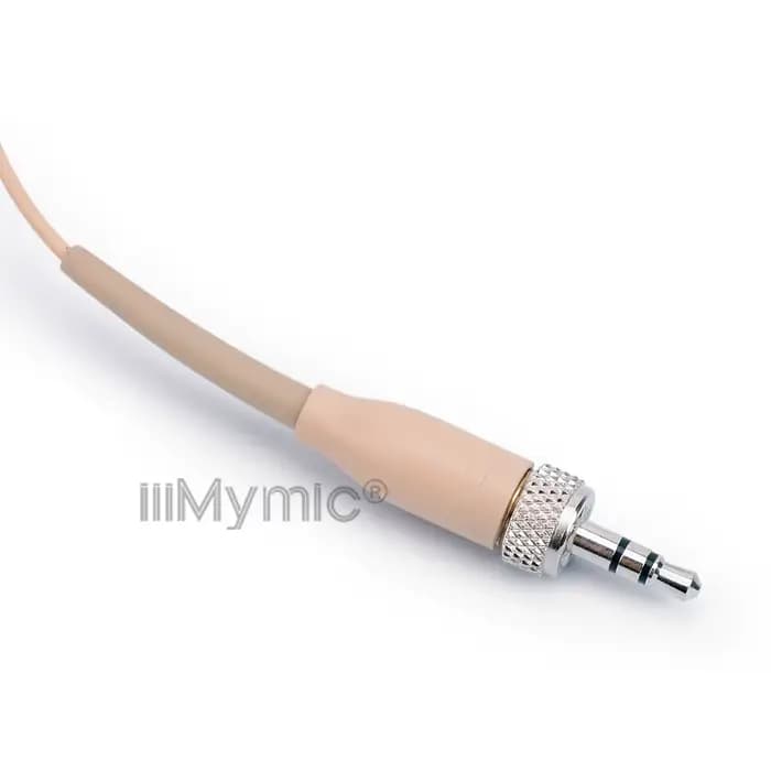 Parfait pour le concert chant! ! Microphone à casque verrouillable de 3,5 mm, micro à condensateur unidirectionnel pour sac de corps sans fil Sennheiser