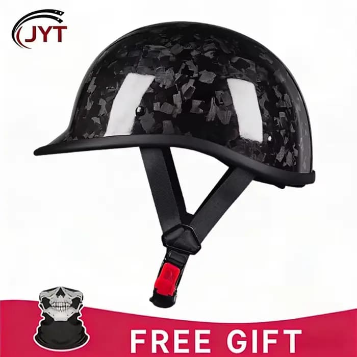 Casque en fibre de carbone pour hommes