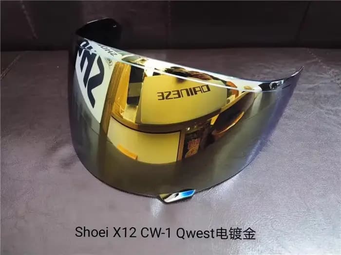 Bouclier de casque pour SHOEI X12 CW-1 RF-1100 XR-1100 Qwest x-spirit 2