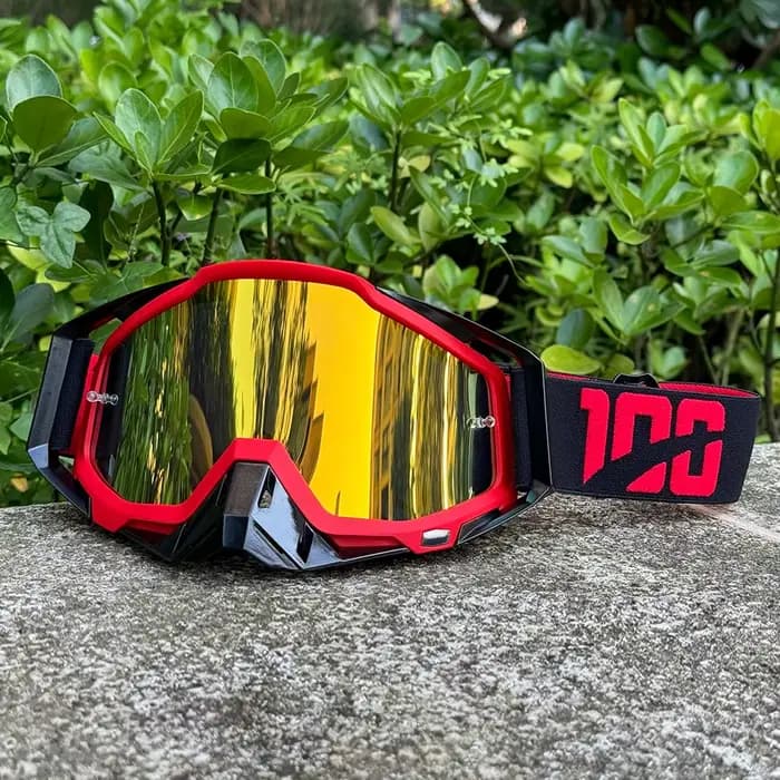 Lunettes de motocross avec lentilles HD