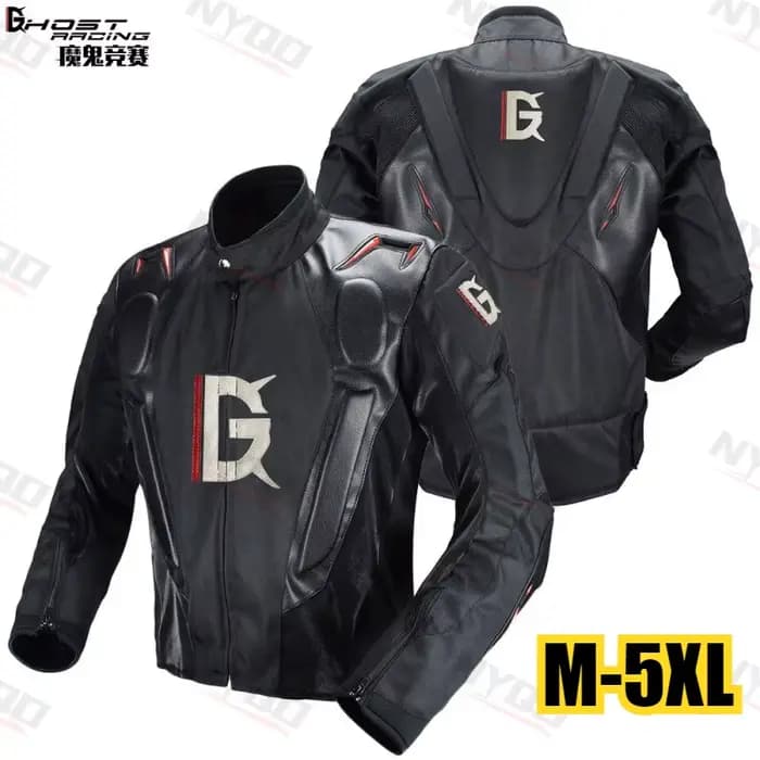 Ensemble de combinaison de moto avec protection airbag intégrée