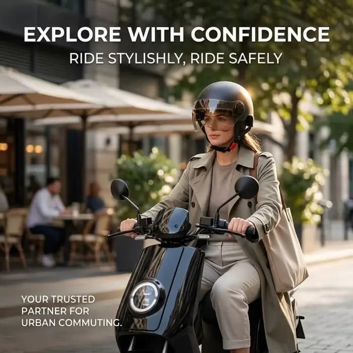 Casque demi-coque certifié 3C avec lunettes de protection pour hommes et femmes adultes