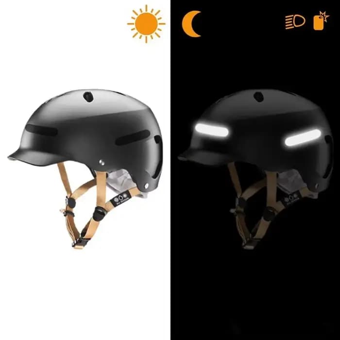 Autocollants réfléchissants noirs invisibles pour casques de moto