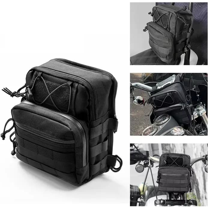 Sac de rangement avant universel pour guidon de moto