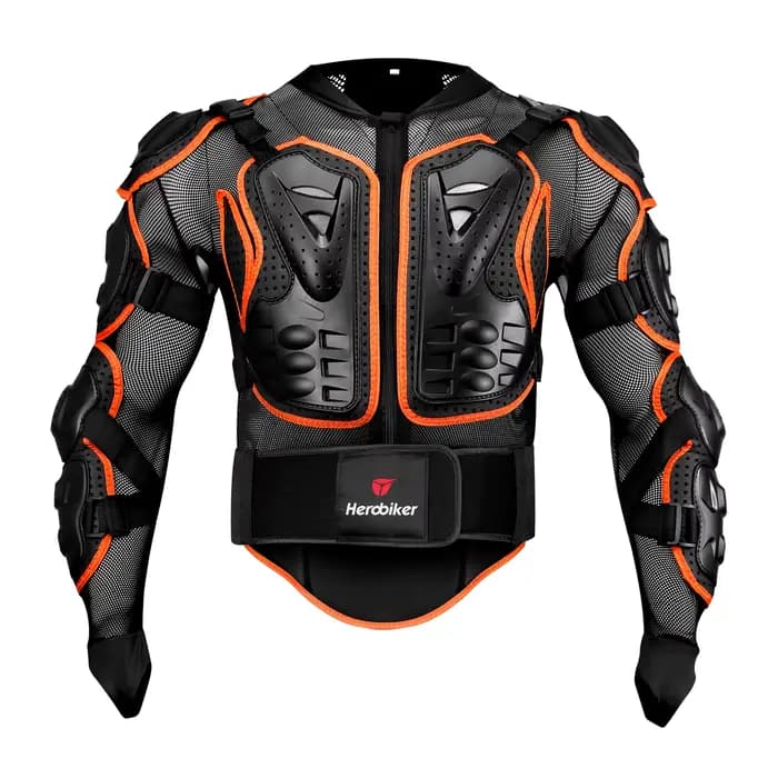 HEROBIKER veste de Motocross armure de moto hommes armure corporelle Protection de conduite de moto Protection de veste d'équitation de vélo