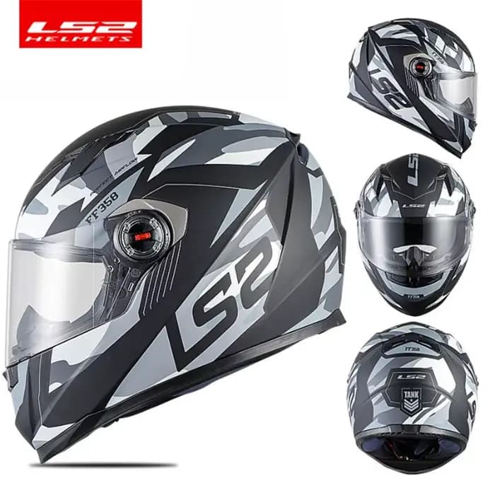 Casque de moto intégral LS2