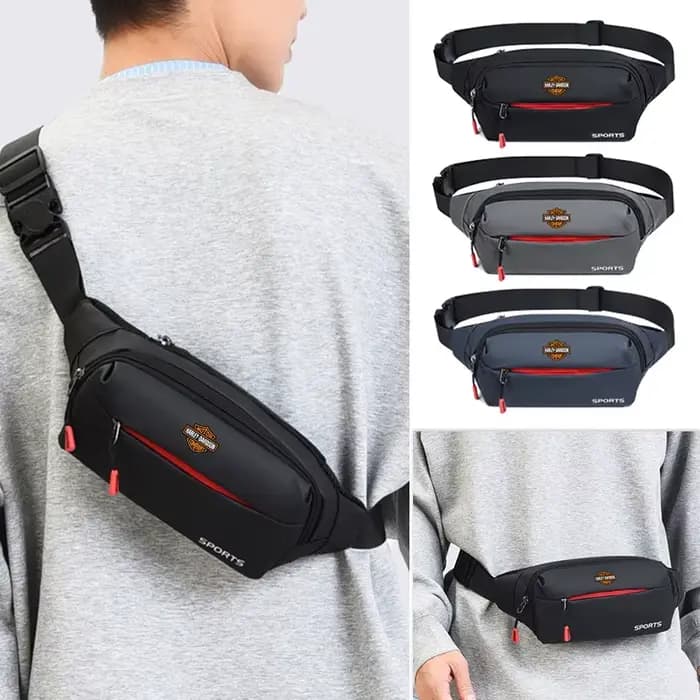 Sac banane moto Harley Logo 2026 pour homme et femme