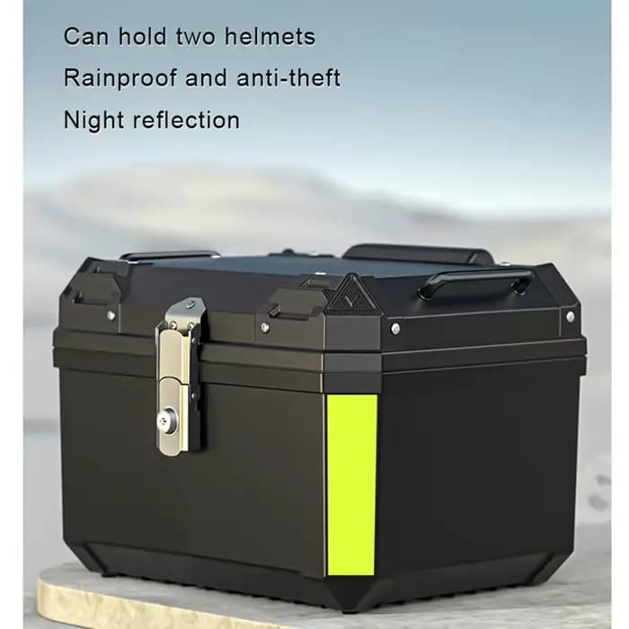 Boîte arrière de moto 45l