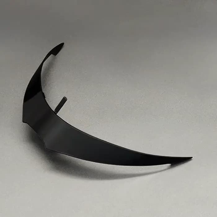 Aileron arrière de casque