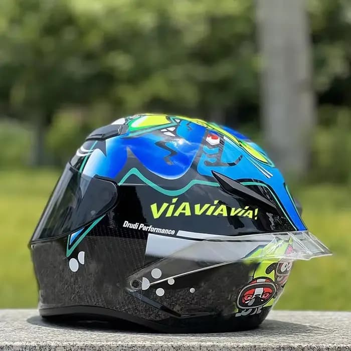 Casque de moto intégral d'équitation hommes et femmes Viavia