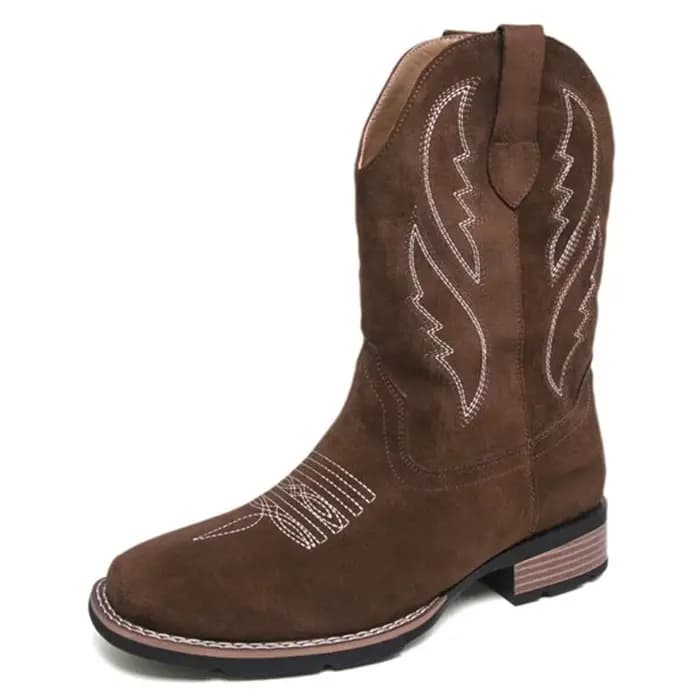 Nouvelles bottes de cowboy occidentales pour hommes