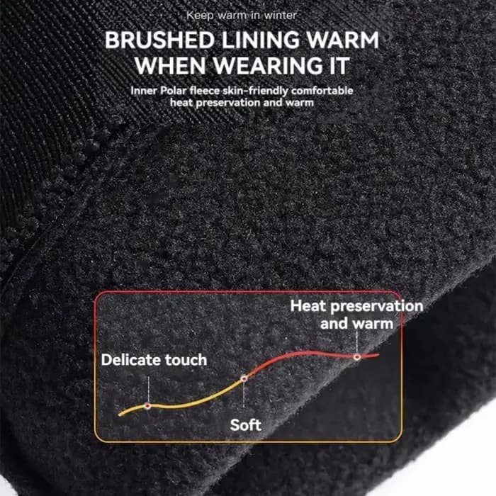 Gants chauds d'hiver confortables