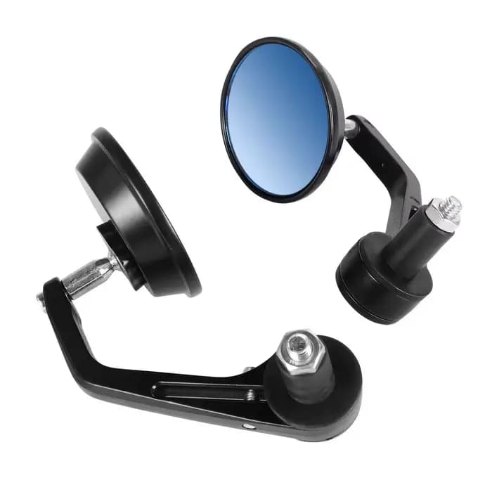 Accessoires de moto, rétroviseurs arrière ronds de 7/8 pouces pour Cafe Racer