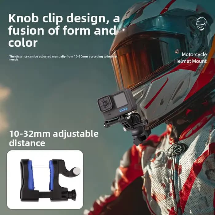 Support de mentonnière pour casque DJI/GoPro