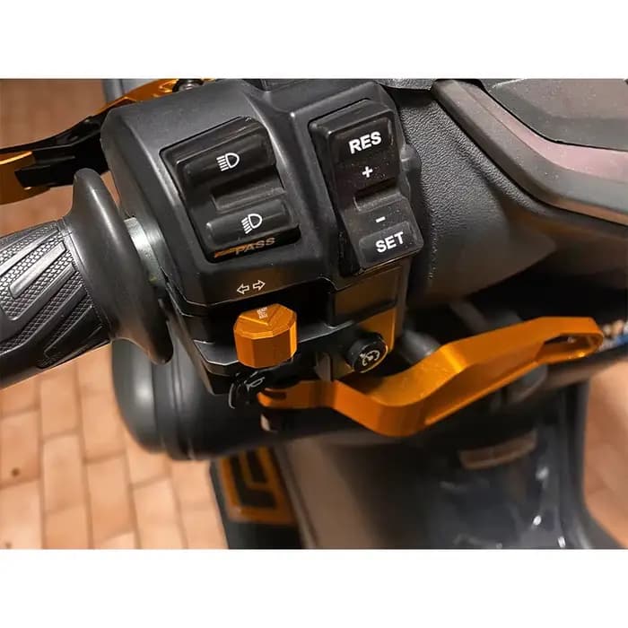 Convient pour KTM prêt à la course Duke 390 690 790 890 1190 Rc390 1290 Adventure Mototcycle CNC bouton de commutation clignotant interrupteur capuchon de clé