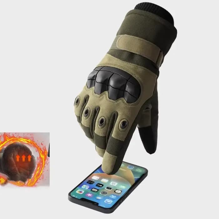 Gants de moto d'hiver approuvés