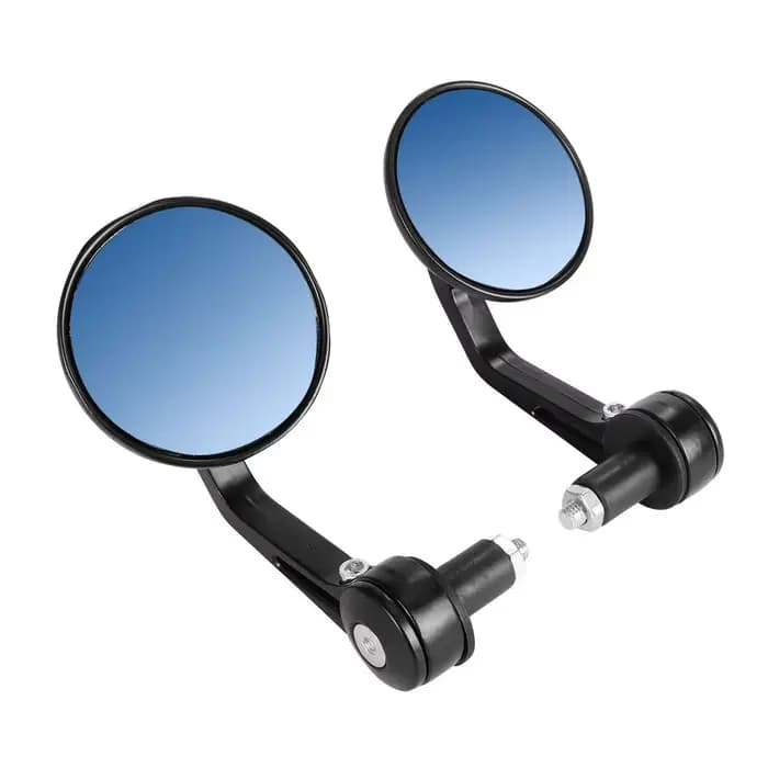 Accessoires de moto, rétroviseurs arrière ronds de 7/8 pouces pour Cafe Racer