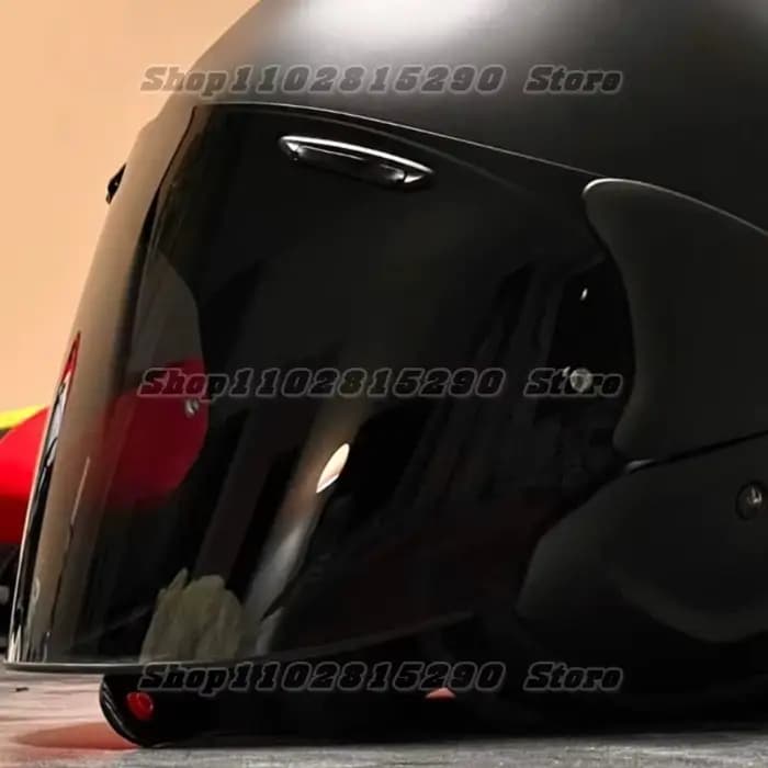 RAM 256 Noir Demi Casque Unisexe Moto Hors Route SZ-R VAS