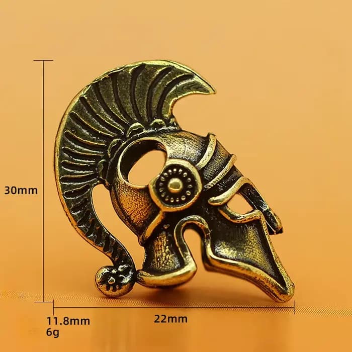 Mini casque spartiate de 3cm