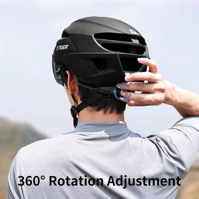 X-TIGER casque de cyclisme léger une pièce