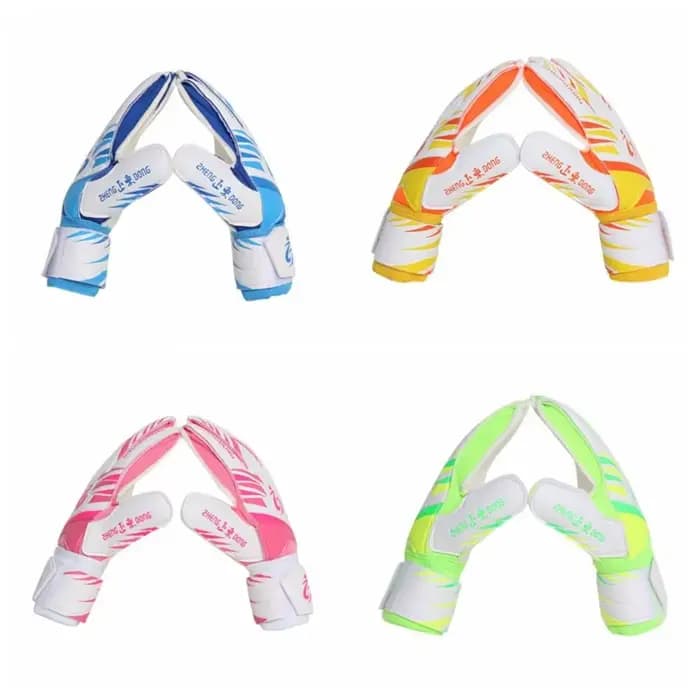1 paire de gants de football résistants à l'usure, antidérapants, excellents gants d'entraînement pour gardiens de but, gants de gardien de but en latex épais antidérapants