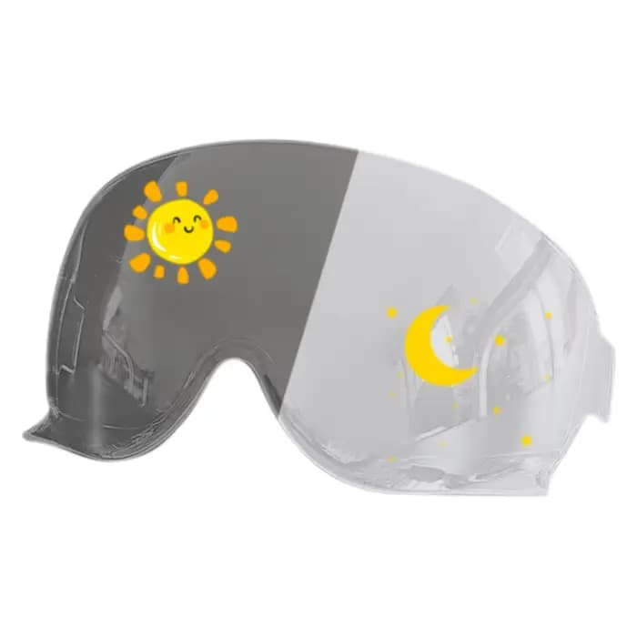 Visière photochromique adaptée au casque Shoei JO EX-ZERO EX ZERO CJ-3