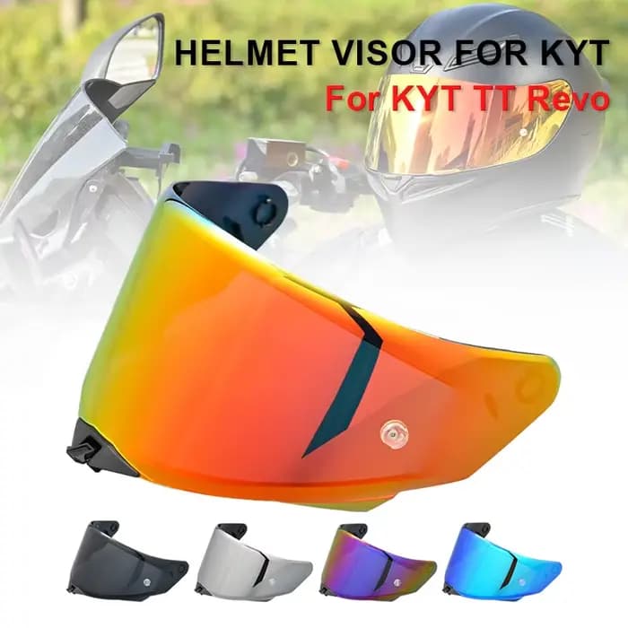 Visière de casque de moto pour casques KYT TT Revo