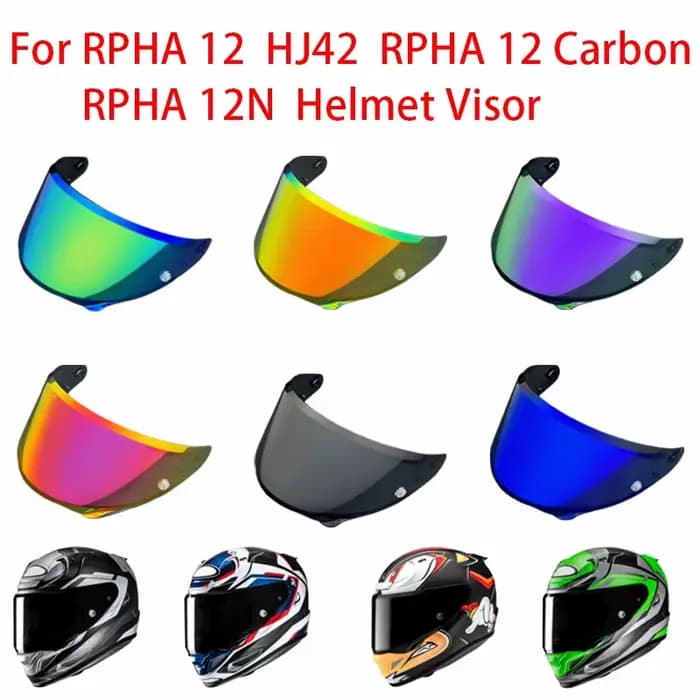 Rpha12 N Visière de casque pour HJC RPHA 12