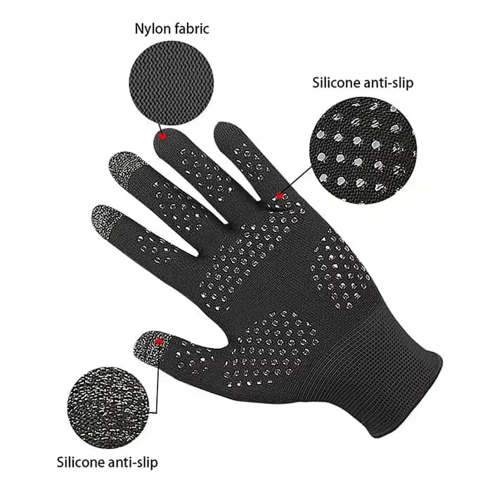 Gants imperméables antidérapants pour écran tactile