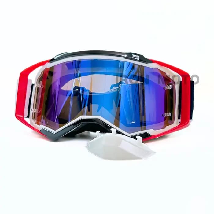 Lunettes de motocross coupe-vent