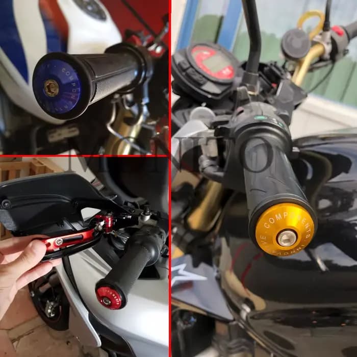 Embouts de poignée de moto universels