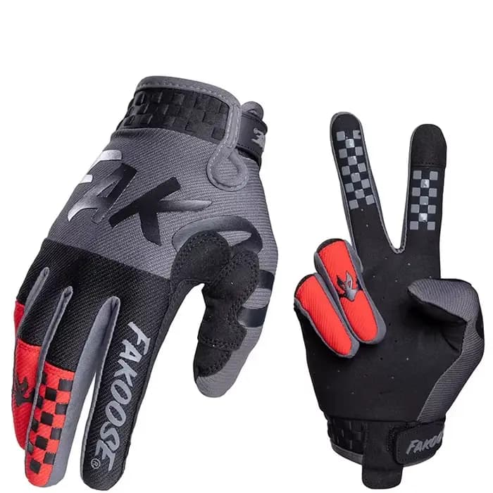 Nouveaux gants de moto multicolores pour la course
