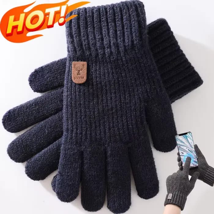 Gants thermiques pour écran tactile les plus chauds pour femmes et hommes – Doublés en polaire