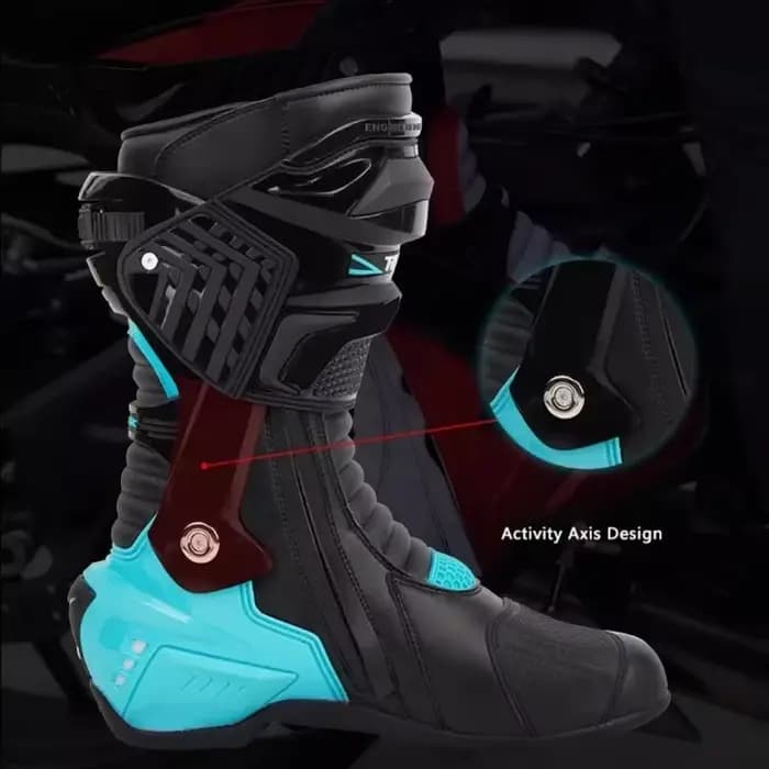 Adulte tigre x-one Moto bottes piste équitation course Botas hommes Zapatone Anti-chute protecteur Zapato