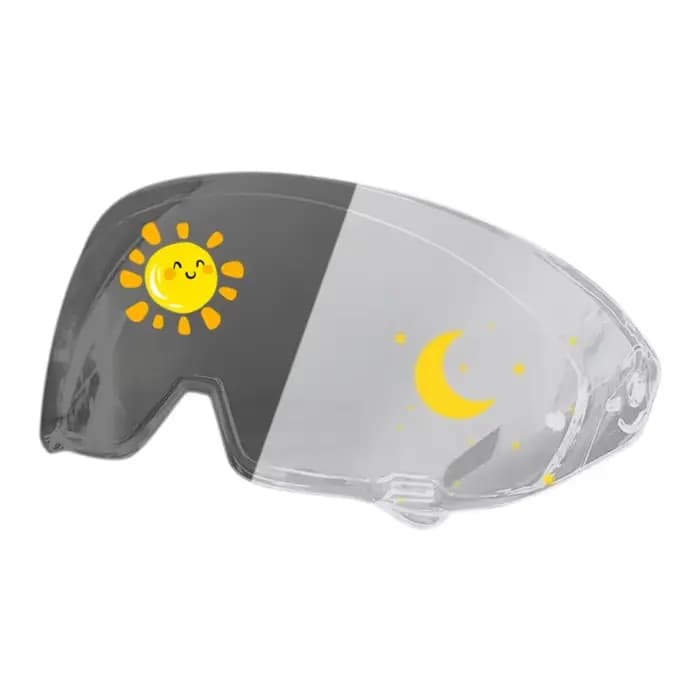 Lentille de protection pour casque de moto