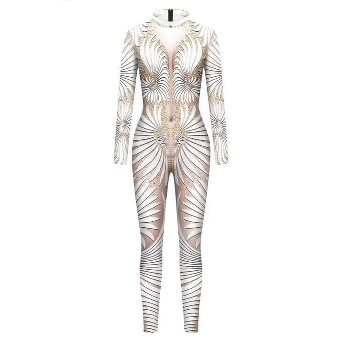 Costume à motif de paillettes pour femmes, body Zentai Sexy, combinaison Cosplay, vêtements de fête de carnaval, Costume élastique 2025