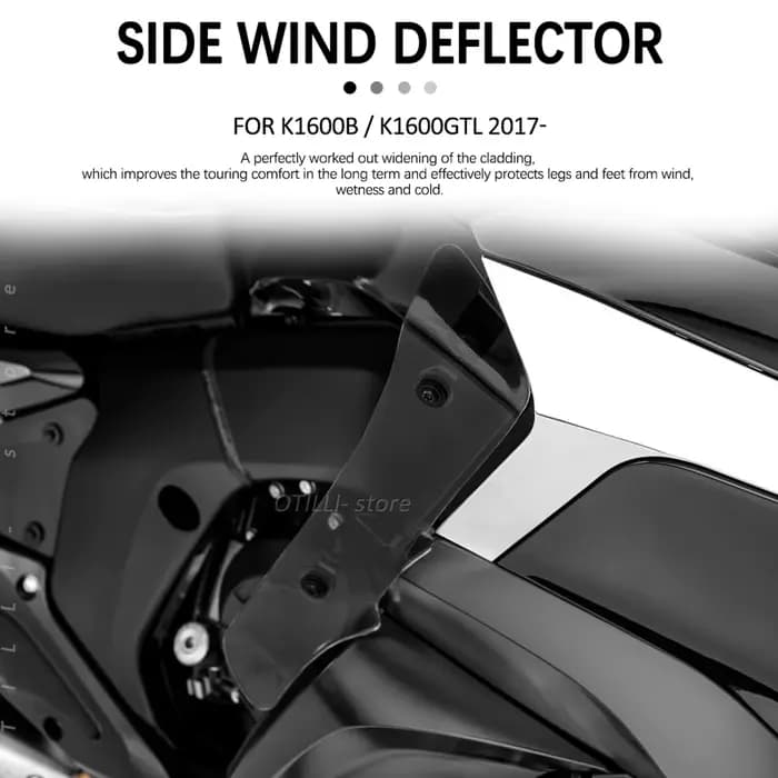 Protège-pieds de moto pour BMW