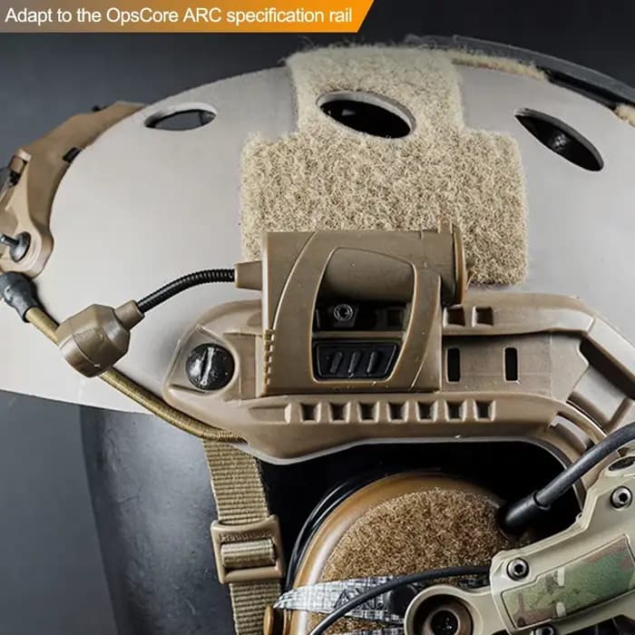 Lumière de casque tactique OpsCore ARC 4 modes vert rouge IR Laser lampe