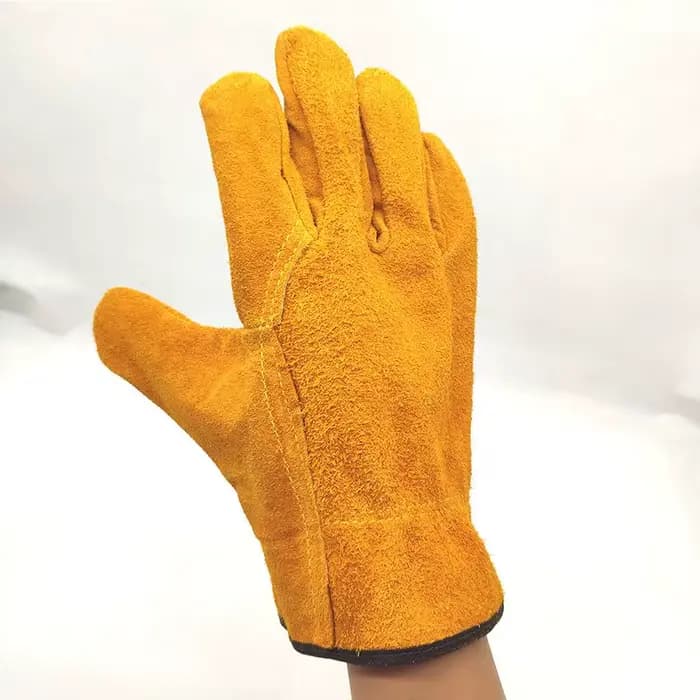 Gants de travail en cuir de vache souple pour hommes