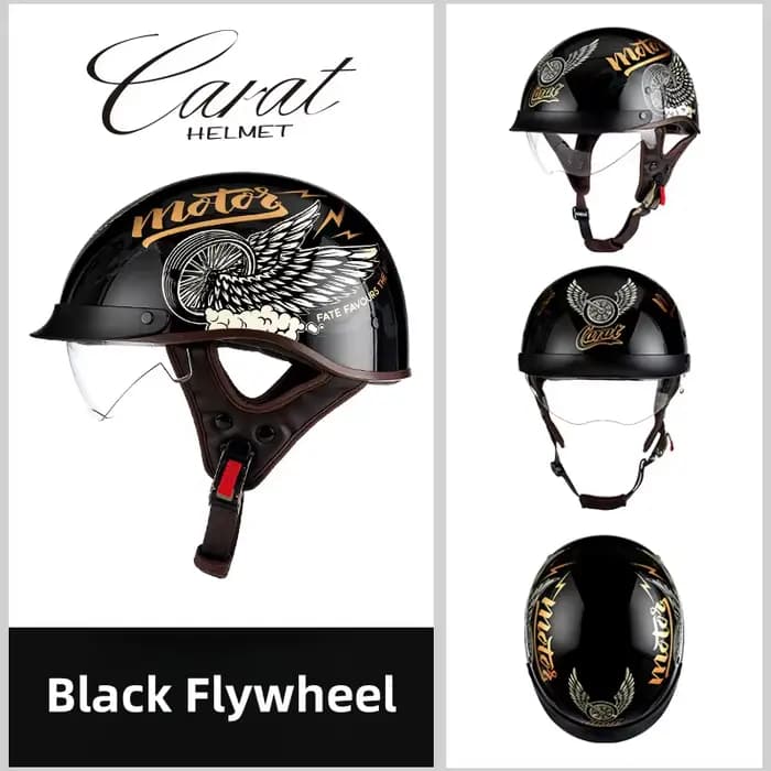 Casques de moto rétro pour hommes