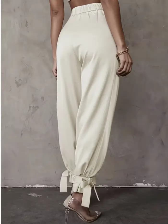 Pantalons de costume élégants, décontractés, à la mode, pour sports de plein air, amincissants, polyvalents, de style japonais, européen et américain pour femmes
