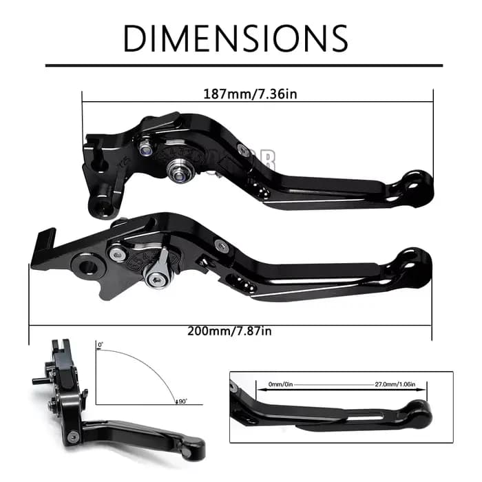 Moteur pour Yamaha TMAX500/TMAX530 2001-2007 2008-2017 moto CNC en aluminium leviers d'embrayage de frein réglable pliant TMAX 500/530