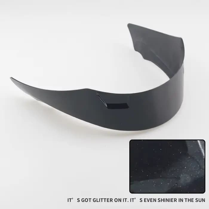 Étui de becquet de casque de garniture arrière de moto en carbone Z7 z7 pour accessoires ARAI Z7