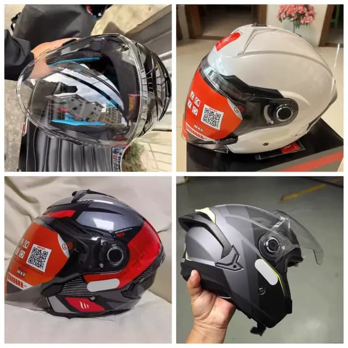 Casque de moto MT Cosmo SV 3/4