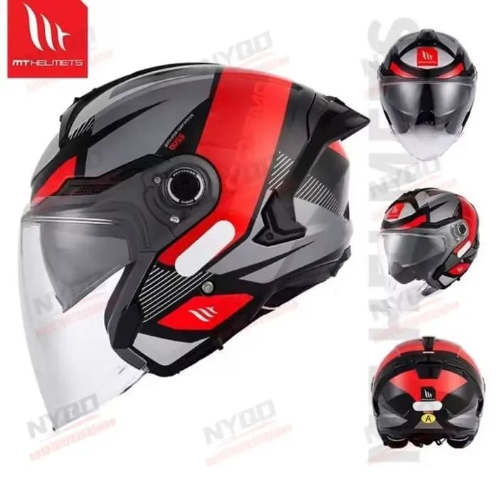 Base du mécanisme de visière pour casque MT COSMO SV