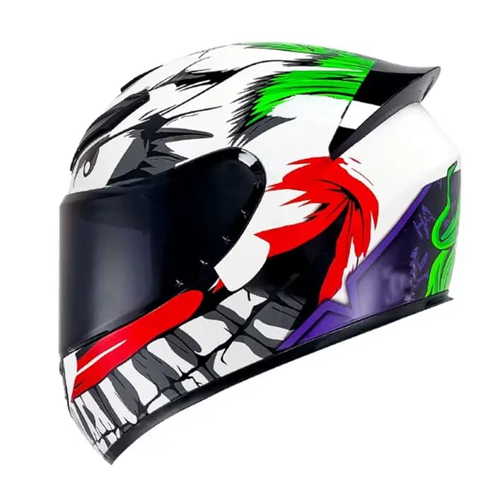 Casque de moto intégral unisexe DOT