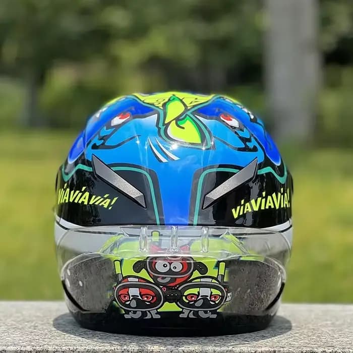 Casque de moto intégral d'équitation hommes et femmes Viavia